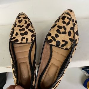 Me too Leopard Flats 7.5